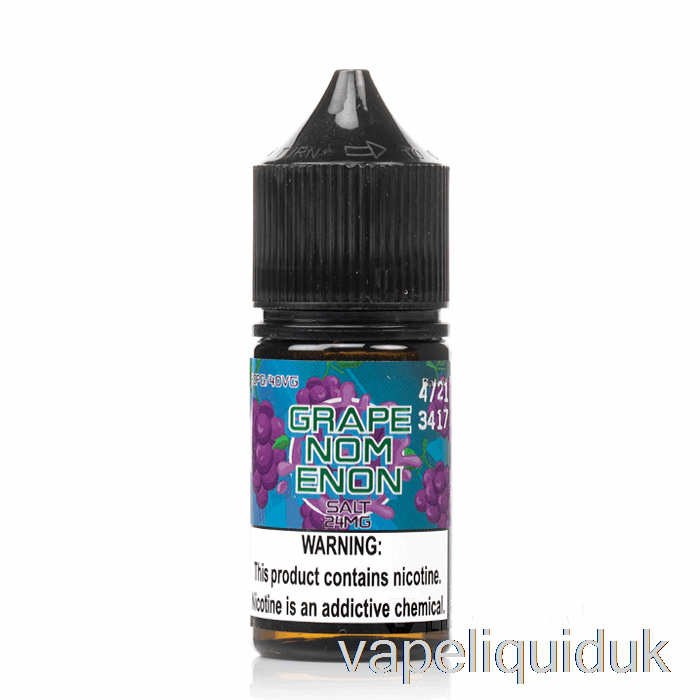 Grapenomenon Salt - Nomenon E-Liquids - 30mL 48mg Vape Juice